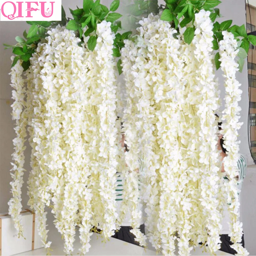 

QIFU Rustic Wedding Decoration Romantic Wedding Flower Decor Artificial Flower for Wedding Table Decor Party Decor Accessories