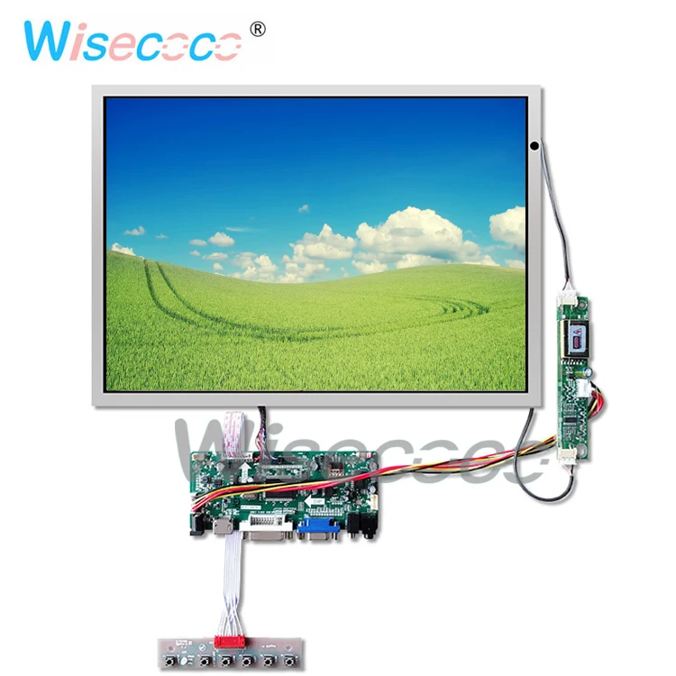

Оригинальный 15-дюймовый дисплей с разрешением 1024*768 с 20-контактным LVDS VGA, плата драйвера управления динамиком для планшетов