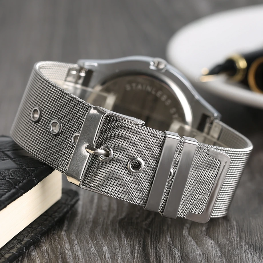 PAIDU Business Quartz Wrist Watch Men Stainless Steel Strap  Casual Simple Sport Pin Buckle Watches Clock Gift Relogio Masculino (25)