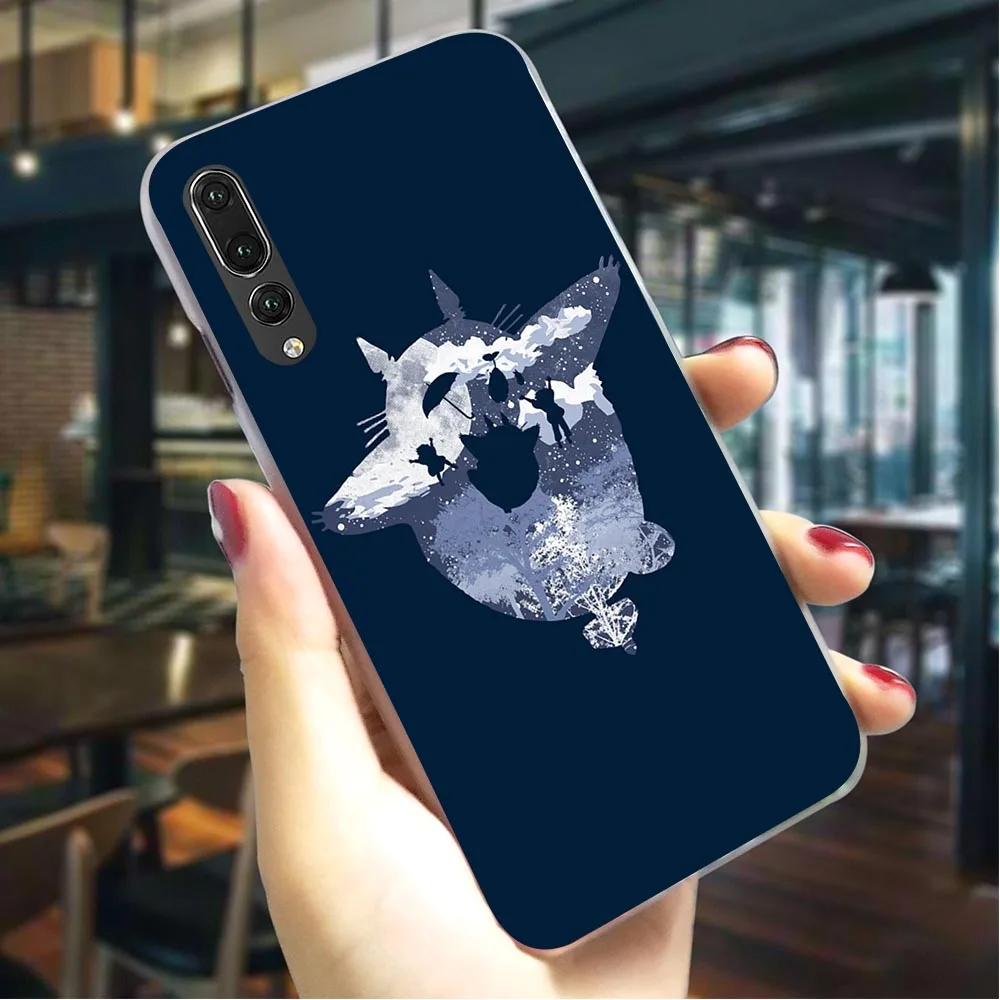 

Plastic Phone Case for Huawei P8 Lite 2015 My Neighbor Totoro Cover for P20 Pro Case P10 Lite P9 Mini P Smart Mate 10