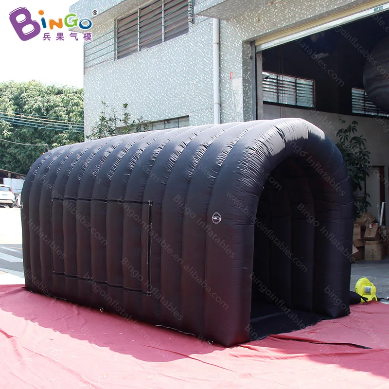 Customized 4X2X2.15 Meters Inflatable Black Tunnel Tent For Outdoor - BG-T0155 5