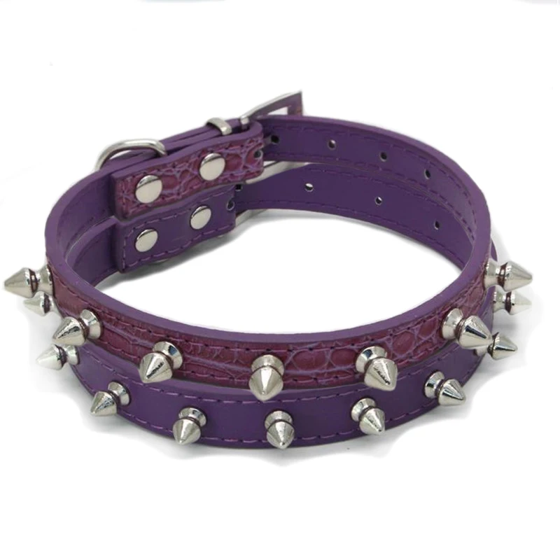 

Small Cats Collars Breakaway Kitten Necklace Spiked Personalized Accessories For Pet Supplies Leash Dogs Puppy coleira para gato