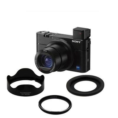 Алюминий кольцо-переходник для фильтра для sony RX100 M2 M3 rx100 m7 RX100M5 RX100M6 DSC-RX100VI RX100V RX100Vii QX100 объектив Камера 46MM UV