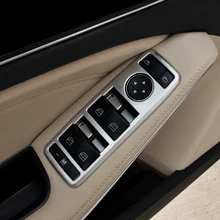 ABS Chrome Window Lift Switch Button Cover Trim For Mercedes Benz A/B/C/E/GLE/GLA/CLA/GLK/ML W212 W204 Car Styling Accessories автомобильное зеркало cla glk abs