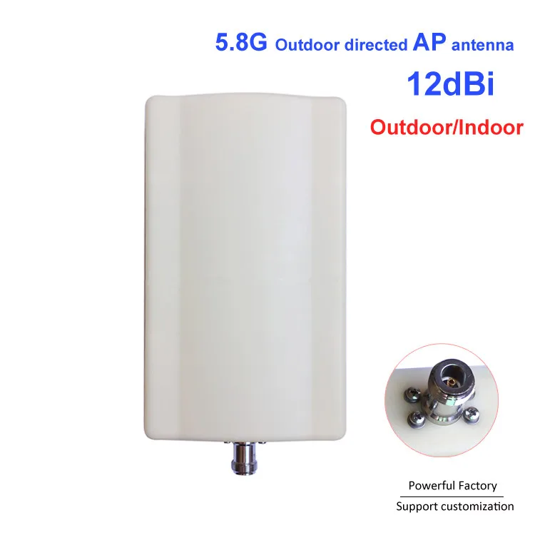 

New long range Base Station panel aerial 12dBi Outdoor directed 5.8G AP antenna 1PCS