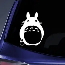 Bargain Max Decals - Totoro Ghibli Lapuita JDM Anime Sticker Decal Notebook Car Laptop 5 (White)
