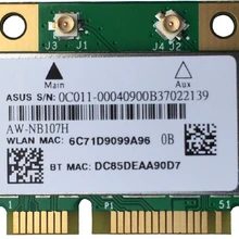 AzureWave AW-NB107H BCM43142 BCM943142HM Половина Mini PCI-E 300 Мбит/с WLAN Wi-Fi Bluetooth4.0 карты