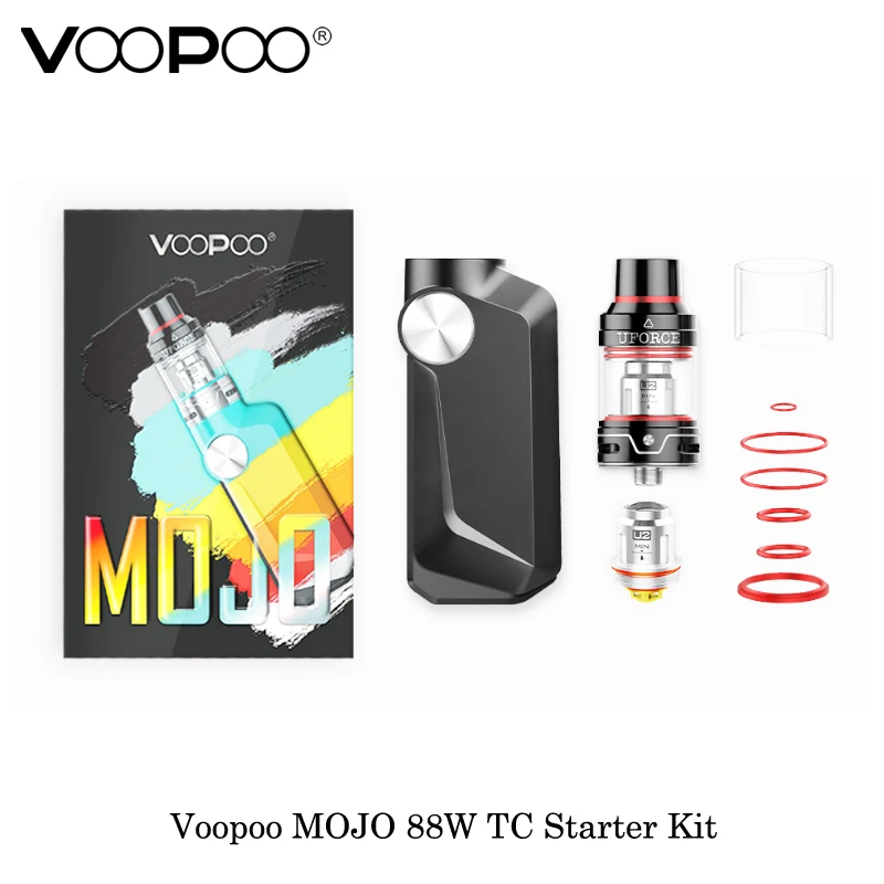 Электронная сигарета Voopoo MOJO 88 Вт TC стартовый набор 2600 мАч бокс мод с емкостью 3 5 мл