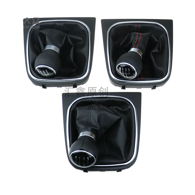 

Apply to Jettaa Golf 6 MK6 Manual 5-speed shift handball Red Line Black Line Dermal Shift Handball A dust cover 5KD 1KD 711 113