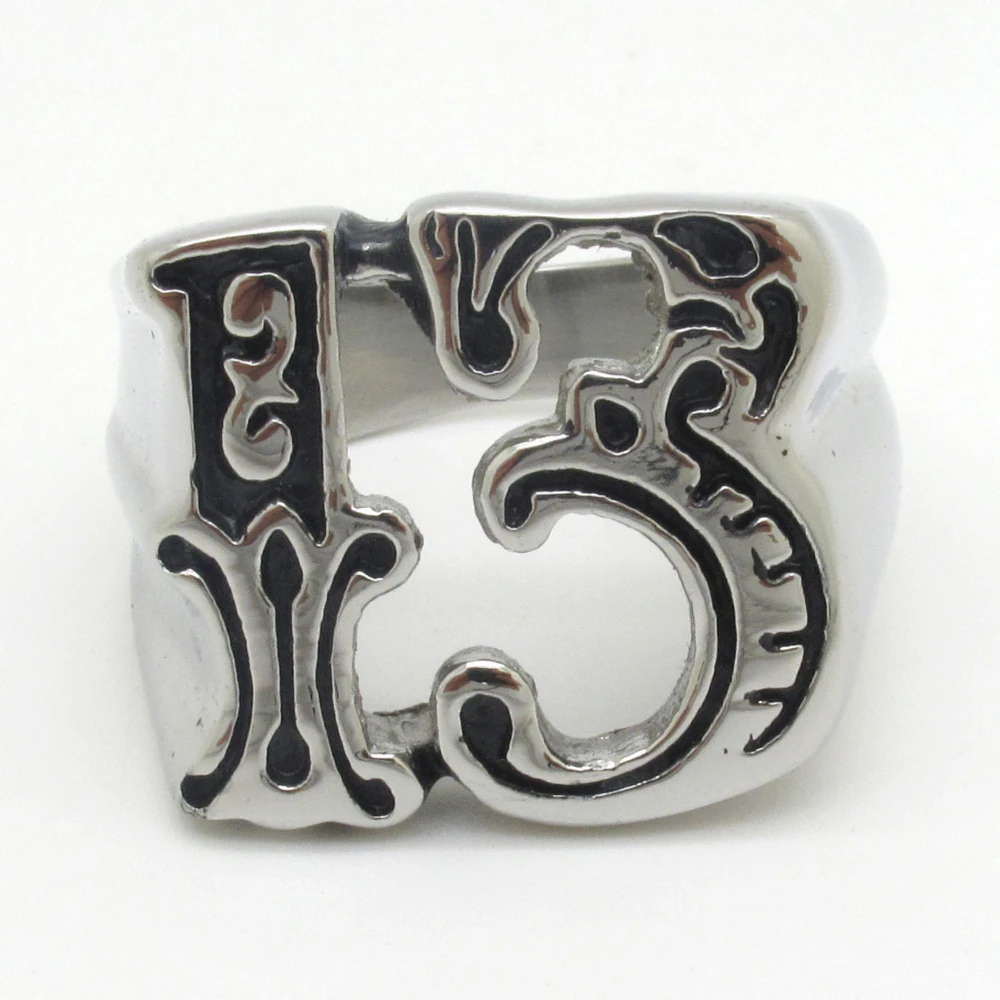 online shop size 8 13 wedding bands for men silver 13 thirteen charm ringgothic biker 316l stainless steel cool vintage rings free shipping aliexpress - Biker Wedding Rings online shop size 8 13 wedding bands for men silver 13 thirteen charm ringgothic biker 316l stainless steel cool vintage rings free shipping aliexpress - Biker Wedding Rings