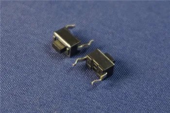 

1000pcs 3.5x6.0mm Tact Switch Height 5.0 mm 2 Pins Push Button Top Vertical Through Holes PCB Solder 250gf SPST Normally Open