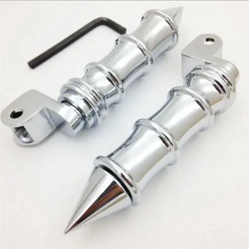 Motorcycle Spike Passenger Foot Pegs for Honda GoldWing GL1500 ACE 1100