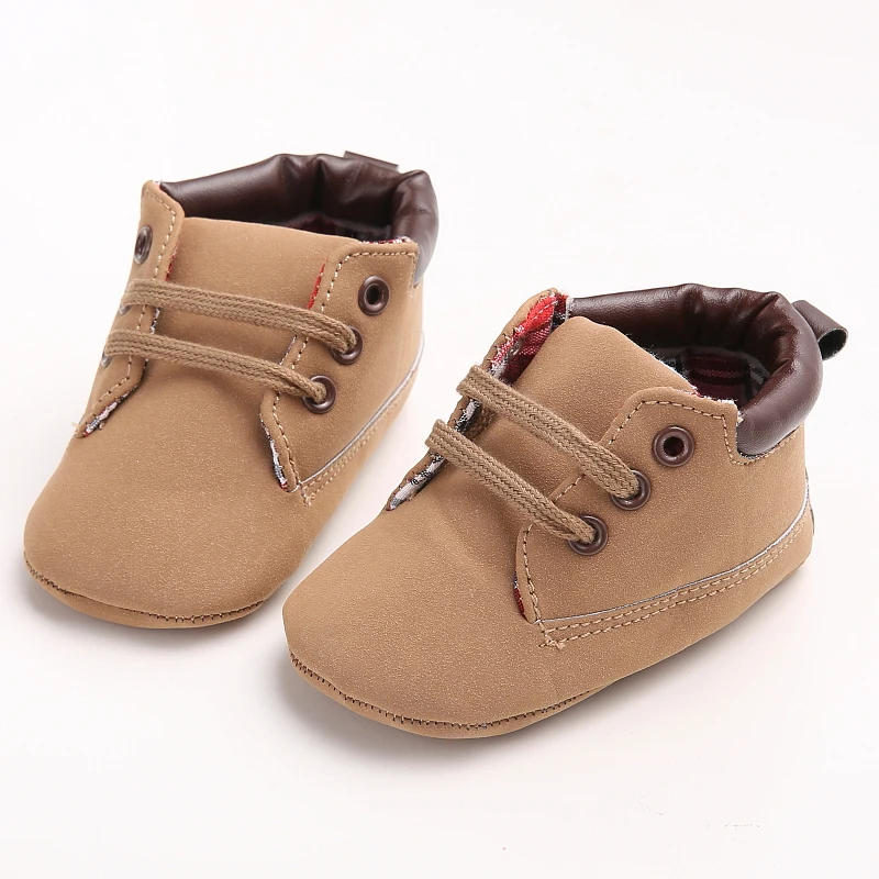 Chaussures nouveau Design pour bébé garçon | Baskets uniques brunes, chaussures de premiers marcheurs pour bébés de 0-2 ans, chaussures pour bébés