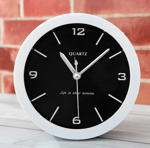 Briefdesigndigitalmutecutesilentdesktablealarmclockscheap