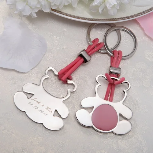 

Personalized Bear Zinc Alloy Keychains (Set Of 4)