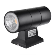 Kaigelin 6 Вт 220 V монолитный блок светодиодов для использования вне помещения настенный светильник Водонепроницаемый IP65 светодиодный наружного освещения настенный светильник белый/теплый белый/белый двойная головка светодиода