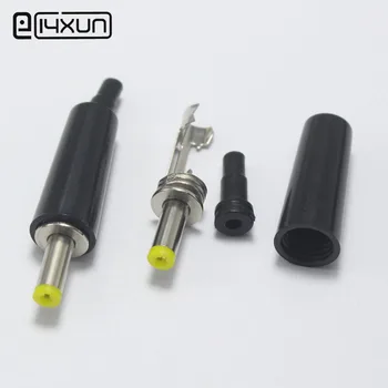 

1pcs New Black 4.0*1.7mm DC Power Plug with Tail ABS 4.0mm x 1.7mm Male Plugs Connector DIY Repair Jack Audio Adapter