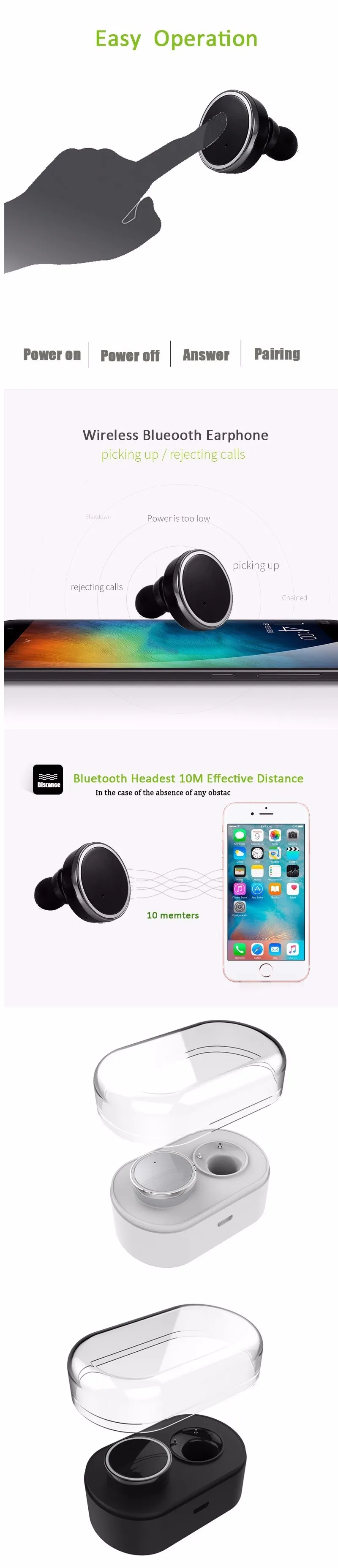 q800 wireless earphones
