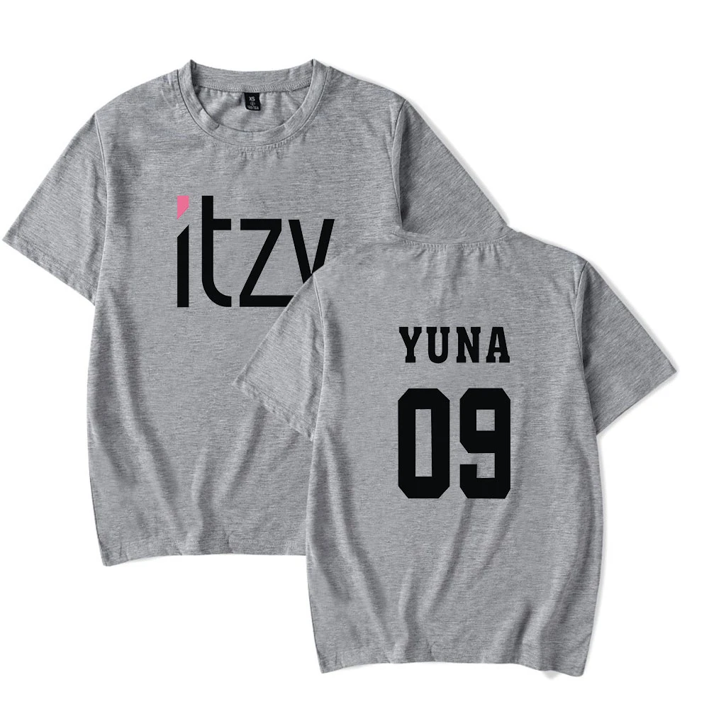 Рубашка RholycrownT футболки ITZY для мужчин и женщин модная летняя футболка с принтом