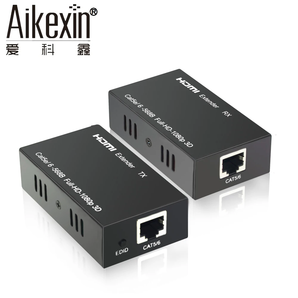 196ft HDMI Extender Aikexin 60m Extensor HDMI Extender over Lan Cable cat5e/6 support 3D 1080p with Transmitter+ Receiver 196ft HDMI Extender Aikexin 60m Extensor HDMI Extender over Lan Cable cat5e/6 support 3D 1080p with Transmitter+ Receiver