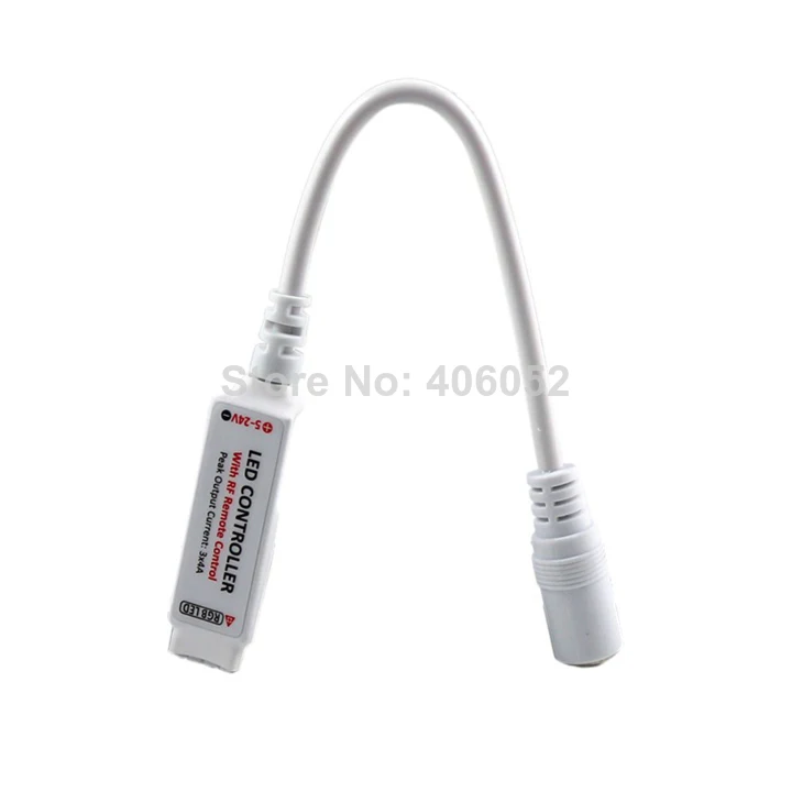4 шт./лот DC5 24V 12A RF светодиодный контроллер rgb с беспроводным дистанционным