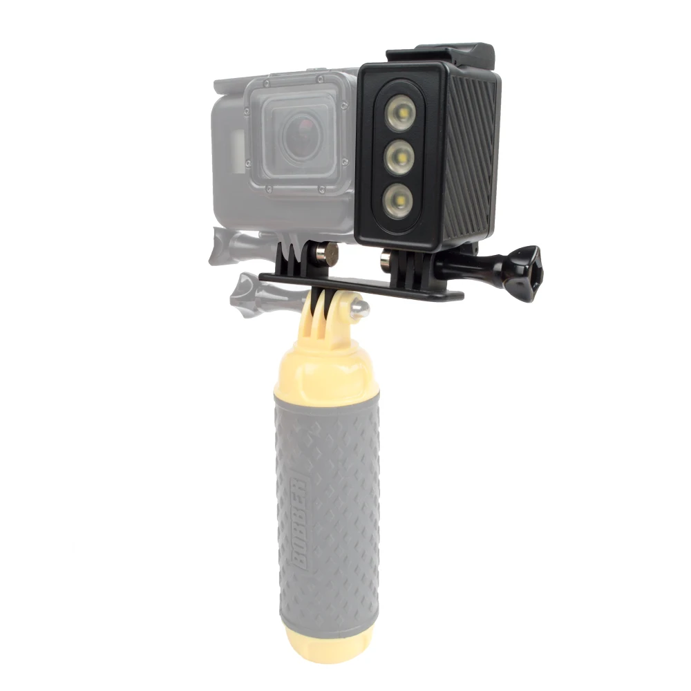 

Diving flashLight lamp Waterproof LED Flash Video Light For SJCAM Xiaomi Yi Depth max to 30M