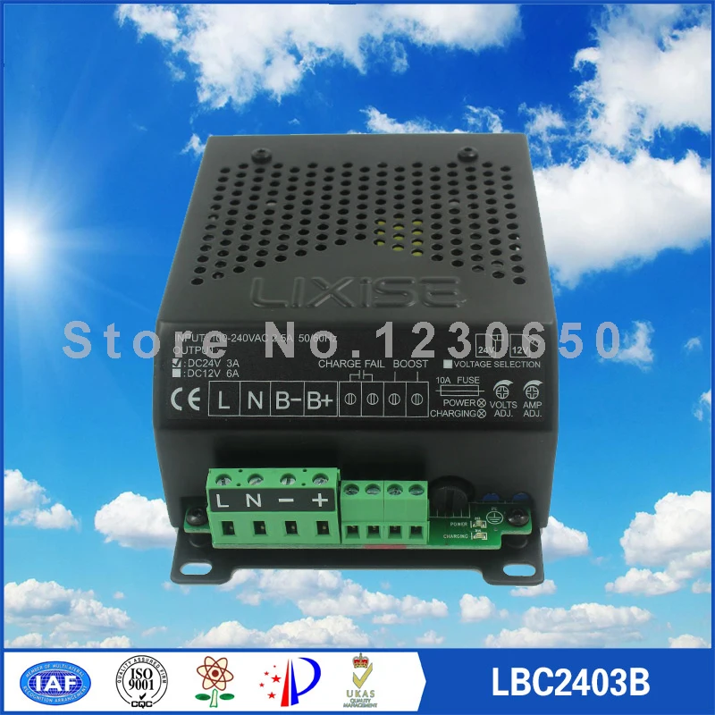 

Diesel genset automatic battery charger 24V 3A LBC2403B