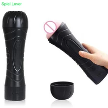 Spiel lover Male Masturbator cup for man Silicone artificial Vagina real pussy Pocket Pussy Mens sex toys adults sex machine  