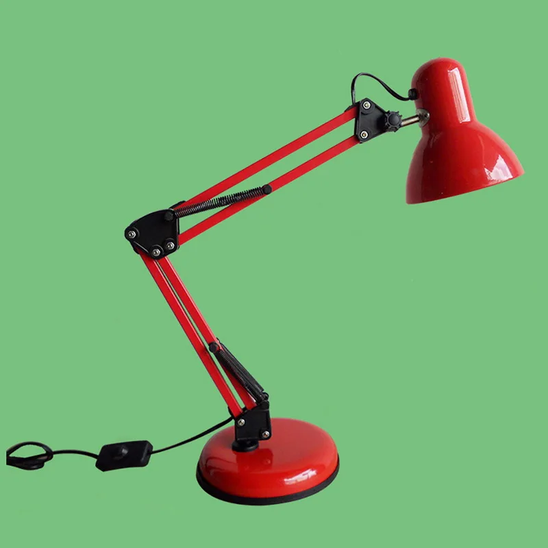 

Eye Clip Desk Lamp Led Charging Study Reading Light Creative Foldable Table Lamp Bedroom Bedside Student Metal Landing Light