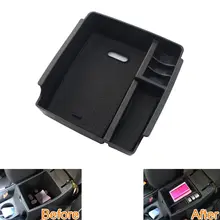 1 шт. Пластик консоли центр подлокотник коробка для хранения Контейнер держатель лотка Организатор подходит для hyundai IX25 стайлинга автомобилей