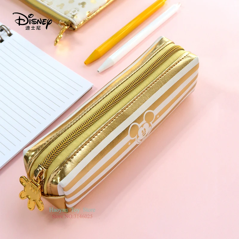 Настоящая серия disney Classic Gold Mickey, Мультяшные сумки для мальчиков, Модные Сумки из искусственной кожи для мам, многофункциональные женские сумки для девочек, подарки