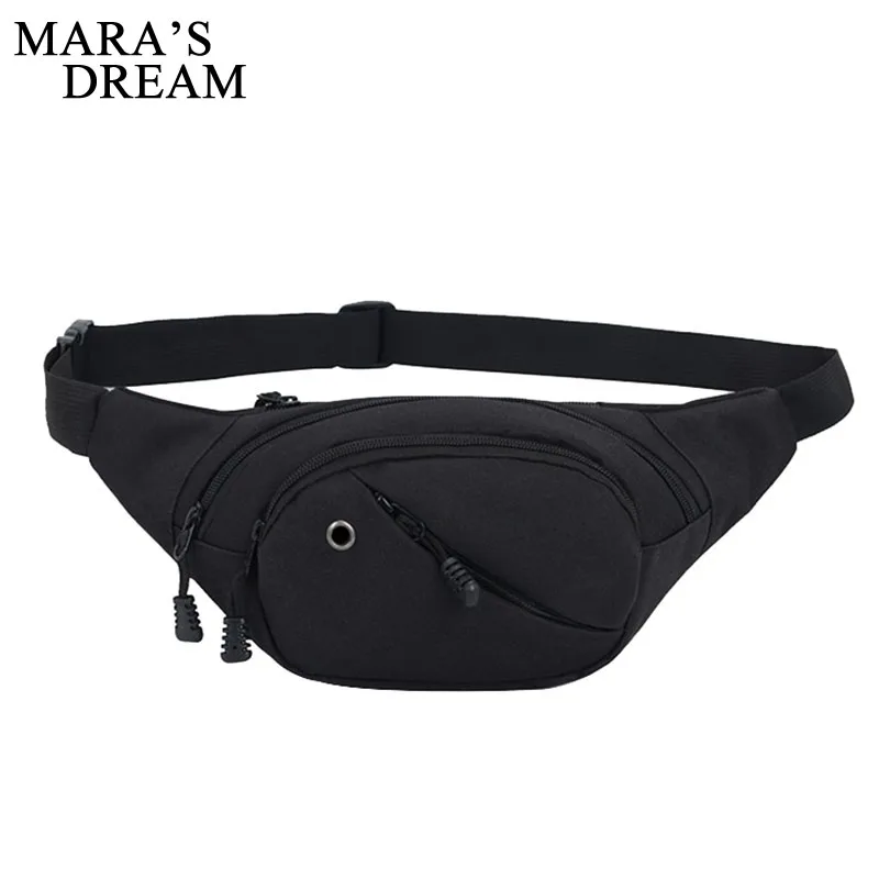 

Mara's Dream 2018 Men Fanny Pack Money Belt Bag Man Purse Teenager's Travel Wallet Belt Male Waist Bags Cigarette Case For Phone