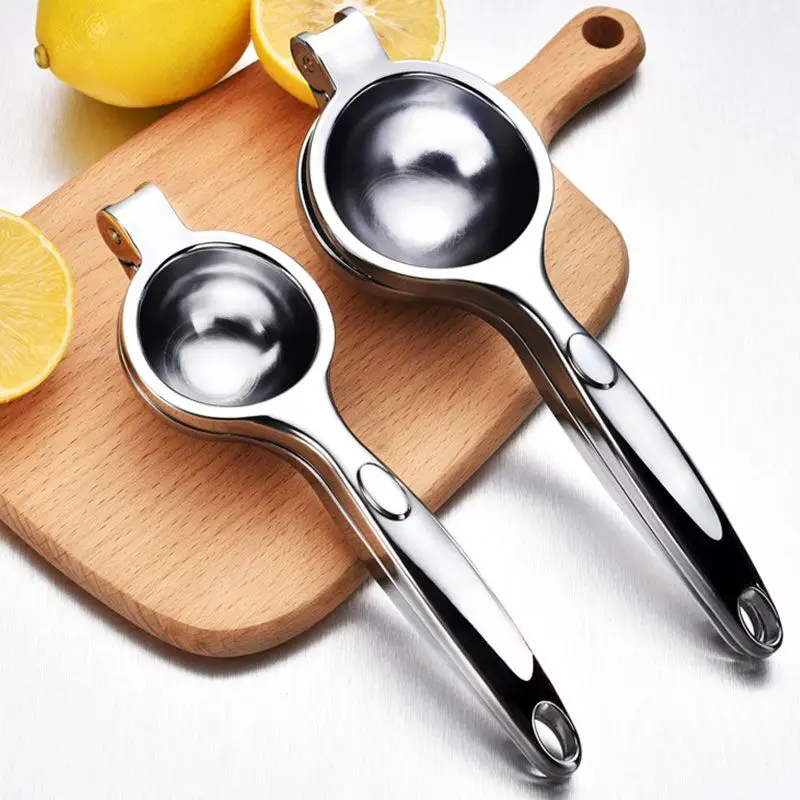 

Portable Stainless Steel Mini Lemon Juicer Squeezer 2 Sizes Mini Blenders Press Juicer Maker Machine