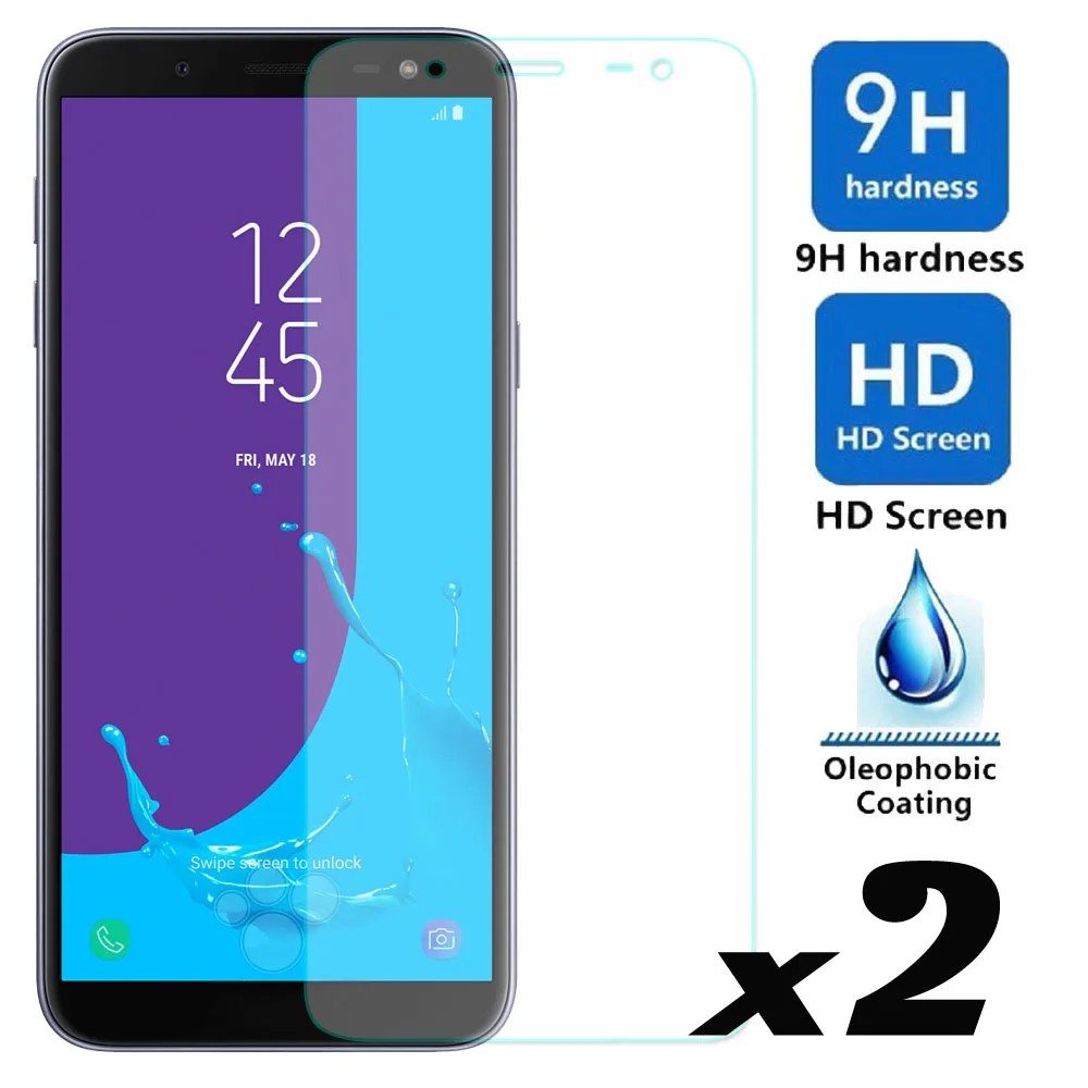 Закаленное стекло для защиты экрана Samsung Galaxy J6 2018 J600 SM-J600F J600G / On6 взрывозащищенные