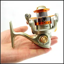 All metal Line Capacity MN150 Mini Spinning Fishing Reel 5.5:1 Ratio 10Bearings Ice Fishing Rods Carp Fly Lure Fishing Tackle