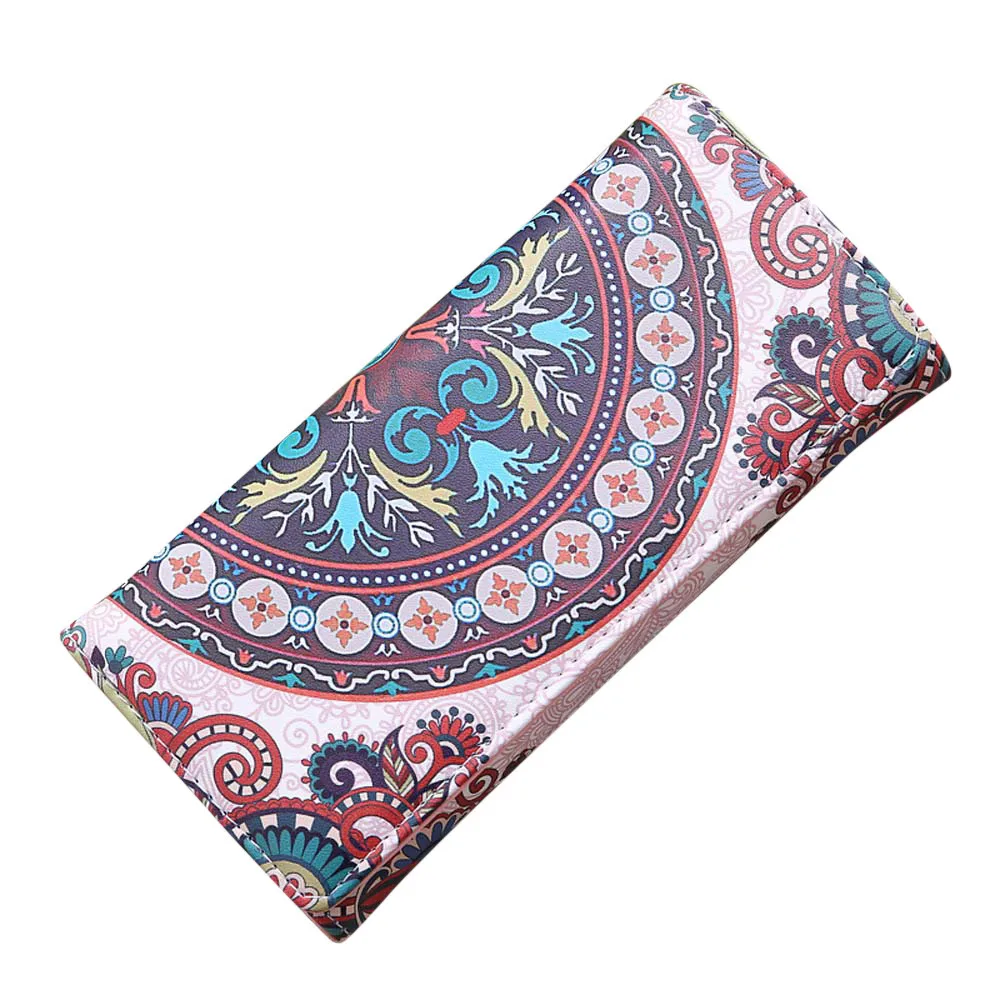 

HOT Multi Colors Women Pattern Hasp Long Wallet Coin Purse Card Holders Female Change Purse Gilr Wallet Money Bags cartera mujer