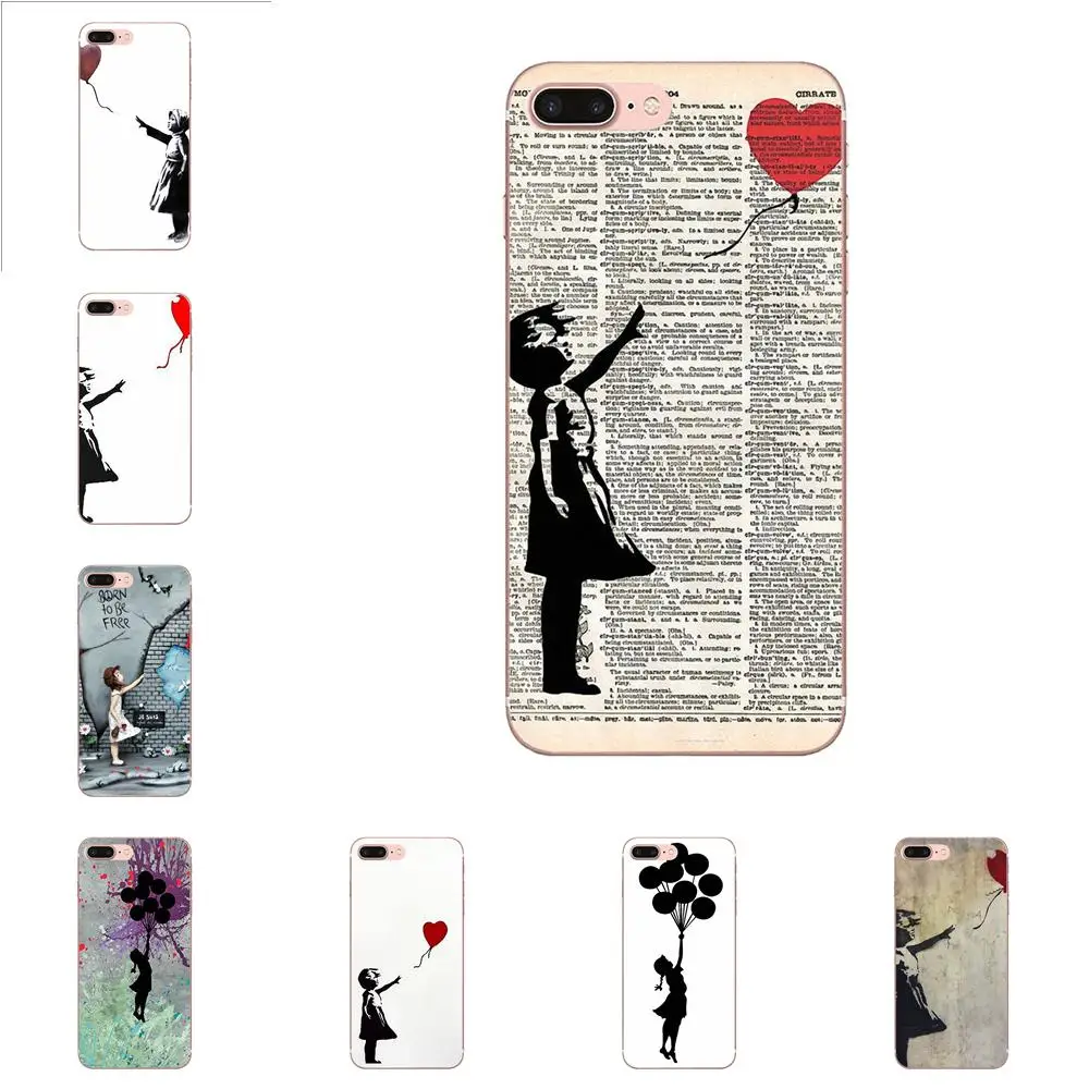 

Banksy Girl With Balloon For Samsung Galaxy Note 5 8 9 S3 S4 S5 S6 S7 S8 S9 S10 mini Edge Plus Lite TPU Pattern Case Cover