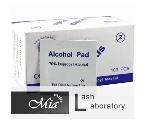 

Alcohol Wipe Pad Medical Swab in Sachet Antibacterial Tool Cleanser 100pcs