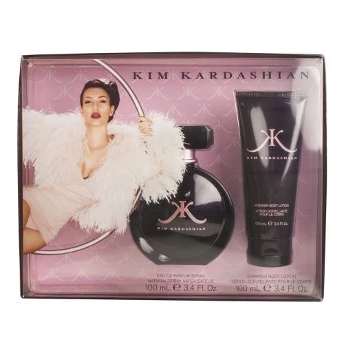 GIFT/SET KIM KARDASHIAN 2 PCS.  3.4 FL By KIM KARDASHIAN For WOMEN