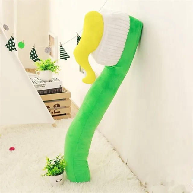 90cm creative multi-color simulation cute toothbrush cuddle pillow cushion stuffed toy children's doll's birthday gift.