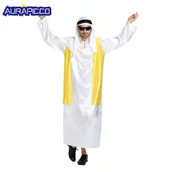 Arab Emirates Kings Costume Keffiyeh костюм для сцены на Хэллоуин, одежда для вечеринок, костюм на Хэллоуин с арабскими принцами