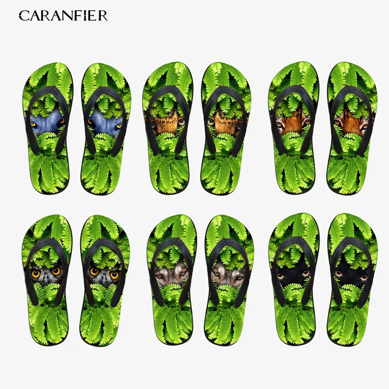 

CARANFIER Ladies Flat Slippers Doodle Funny Cartoon Summer Hot Sale Unisex Outdoor Travel Beach Breathable Anti-skid Flip Flops