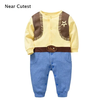 

Near Cutest Baby Rompers Newborn Winter Baby Boy Cartoon Clothing Body Bebe Overall for Infants Recem Nascido Clothes