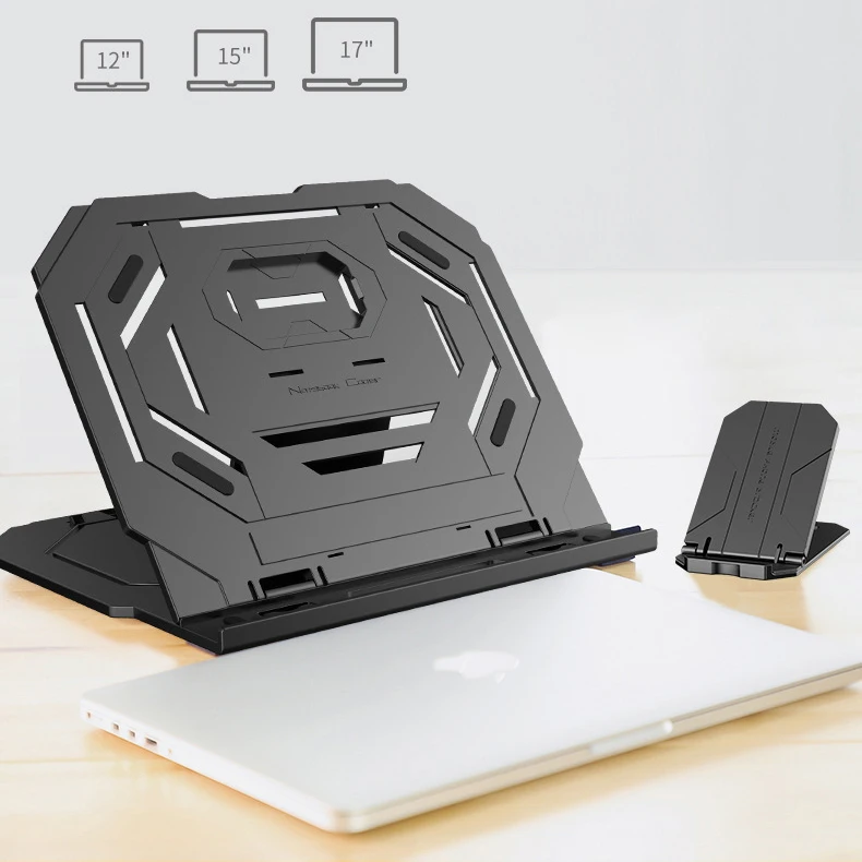 Laptop Stand Tablet Stand Desk Universal for Apple MacBook Air Pro 11-17 inch Folding Adjustable Holder support Office Notebook (7)