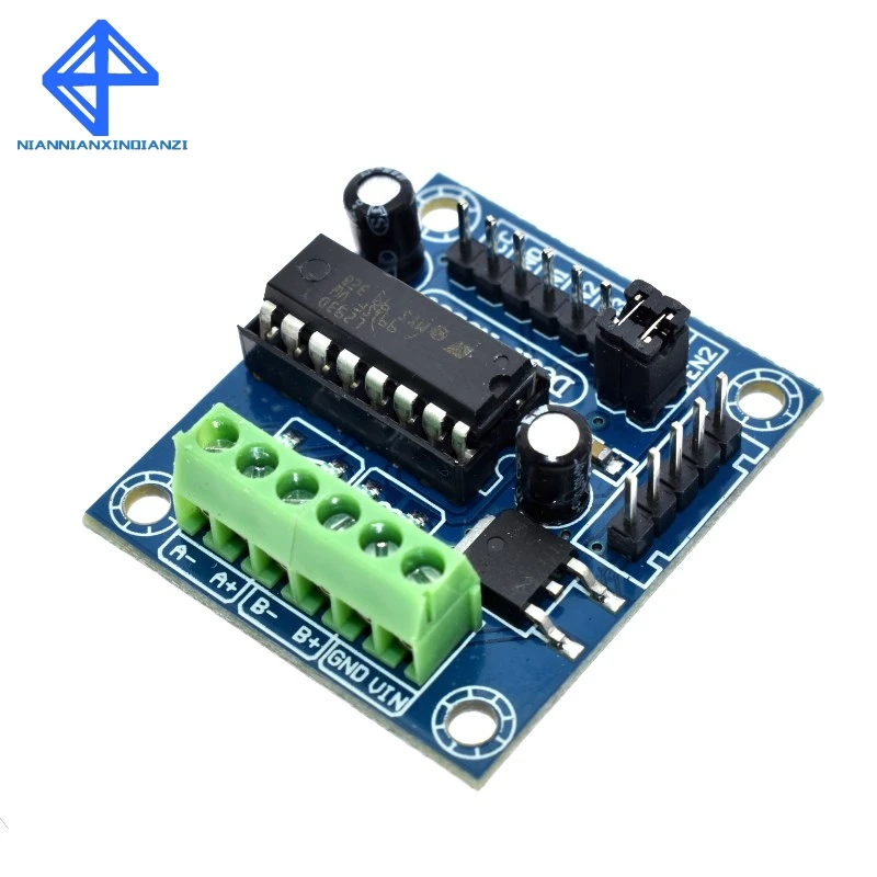 L293D Mini 4 Ch Canale Motor Drive Shield Scheda Di Espansione Modulo Di Alta Tensione Modulo Di Corrente Per Arduino Uno Mega 2560