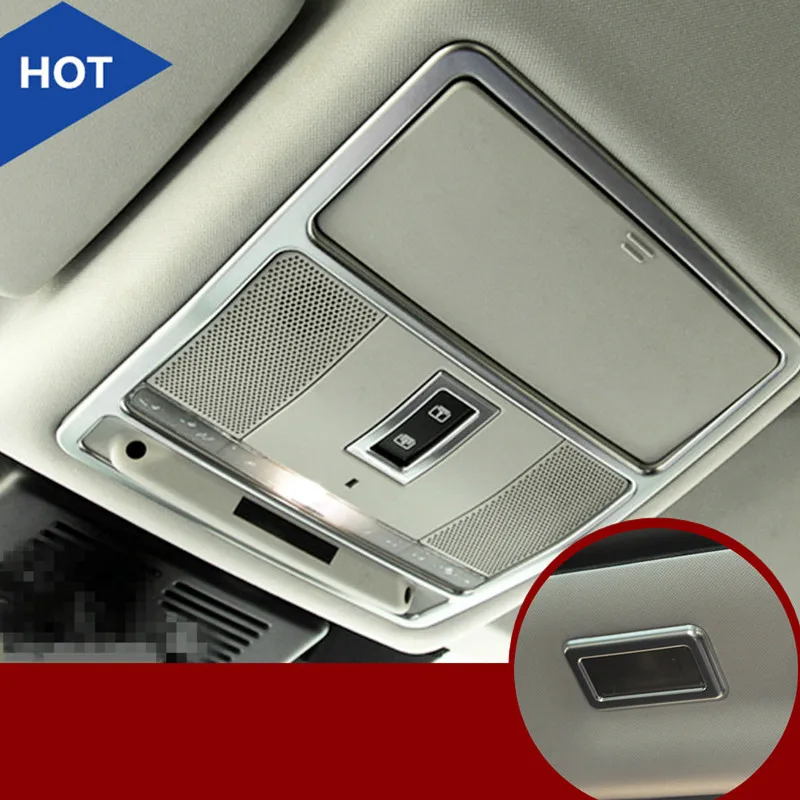 Interior Front & Rear Reading Light Cover Trim For Jaguar ...