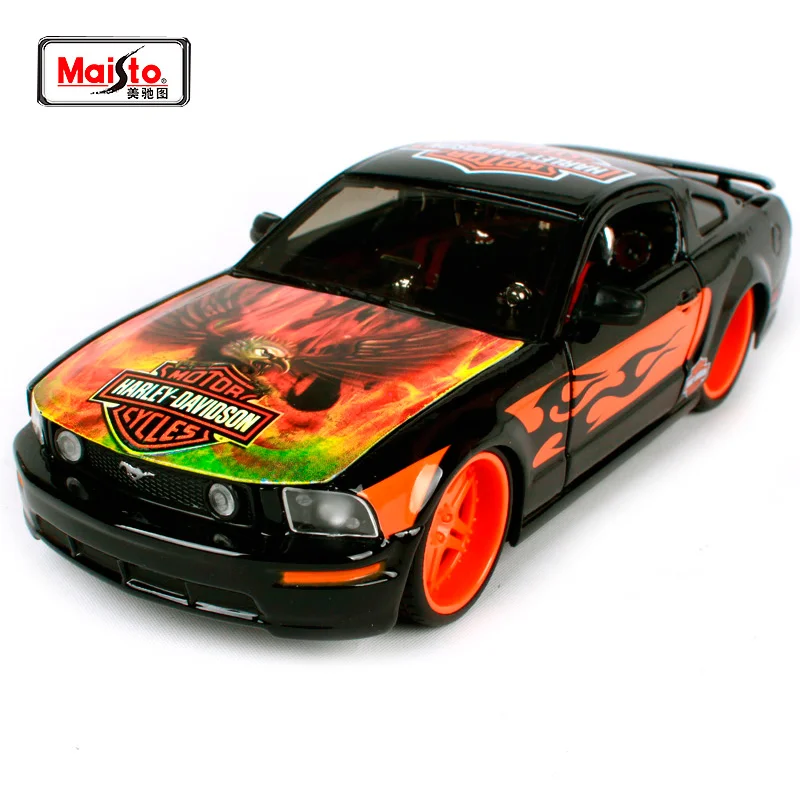 Maisto 1:24 H D 2006 Ford Mustang GT Классический Современный мускул литой модельный автомобиль
