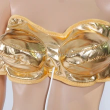 Нагревательный массаж для увеличения груди бюстгальтер массажер увеличитель груди девушки леди