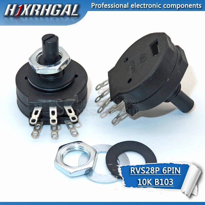 5 PCS Electric welding machine potentiometer RVS28P B103 2W 10K welding