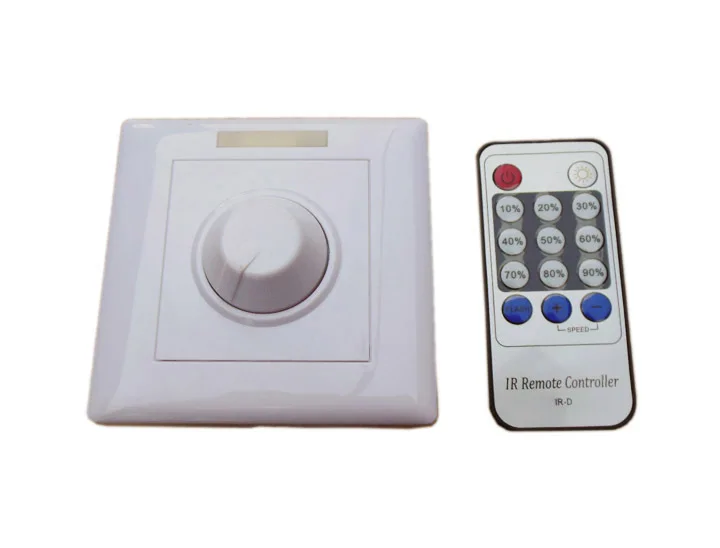 AC110V 230V 220v светодиодный контроллер Диммер 350W IR 14 клавиш Одноцветный для